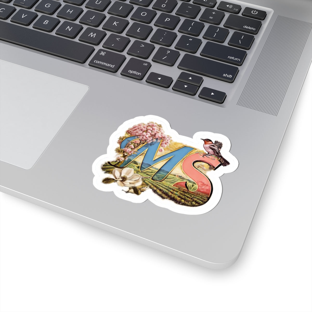 Vibrant MS Kiss-Cut Stickers - Nature & Floral Design