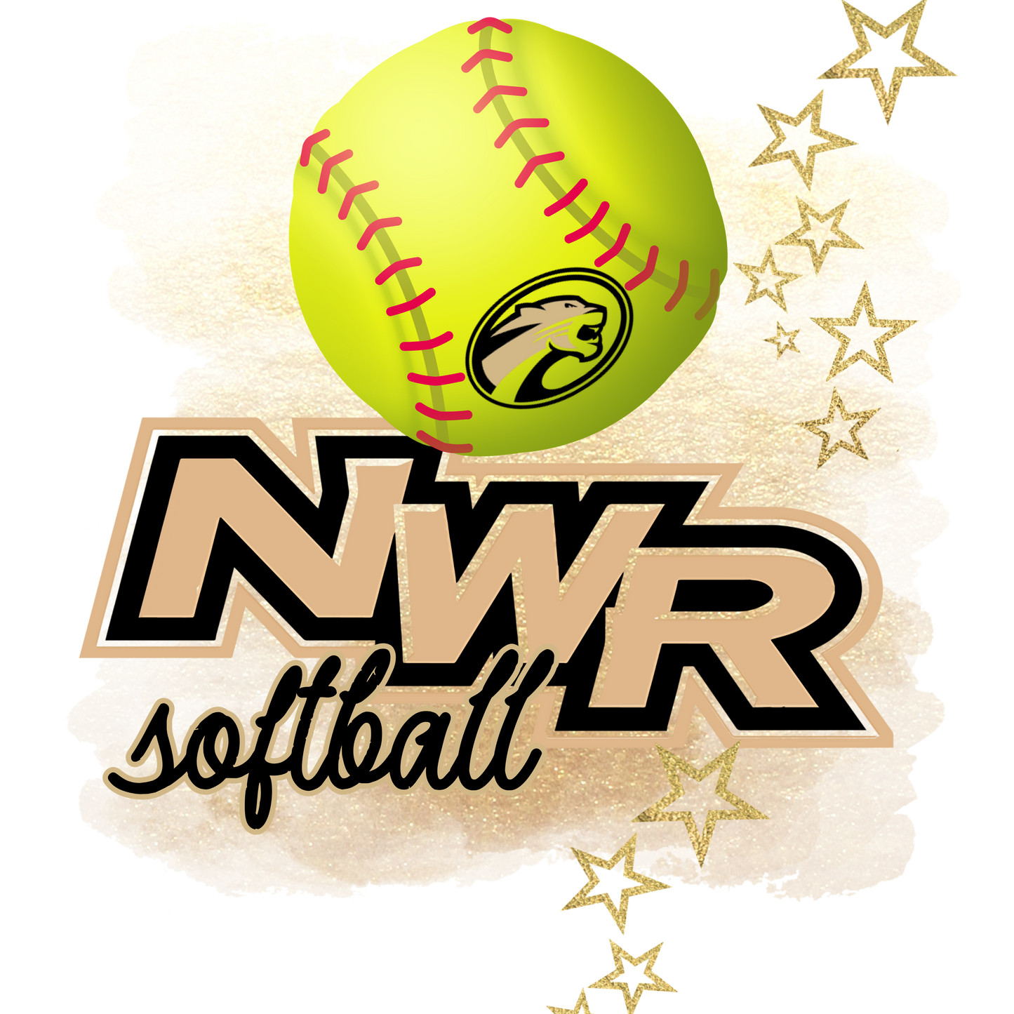 NWR Softball Button/Magnet
