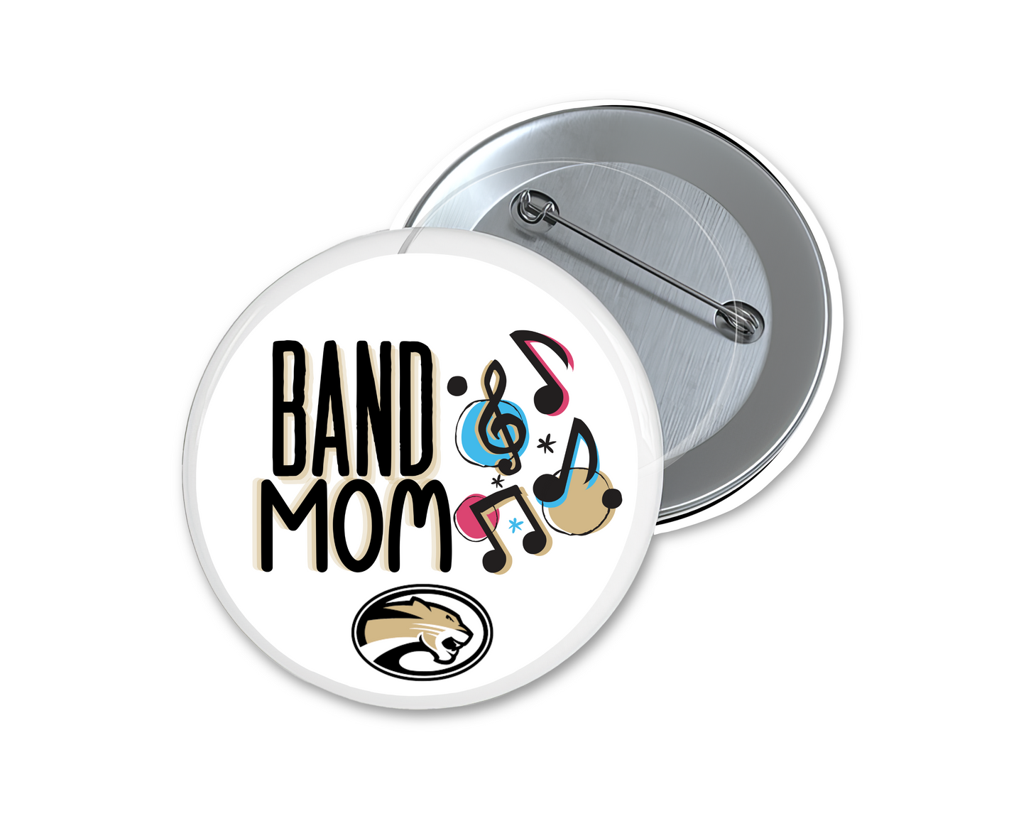 Band Mom Button
