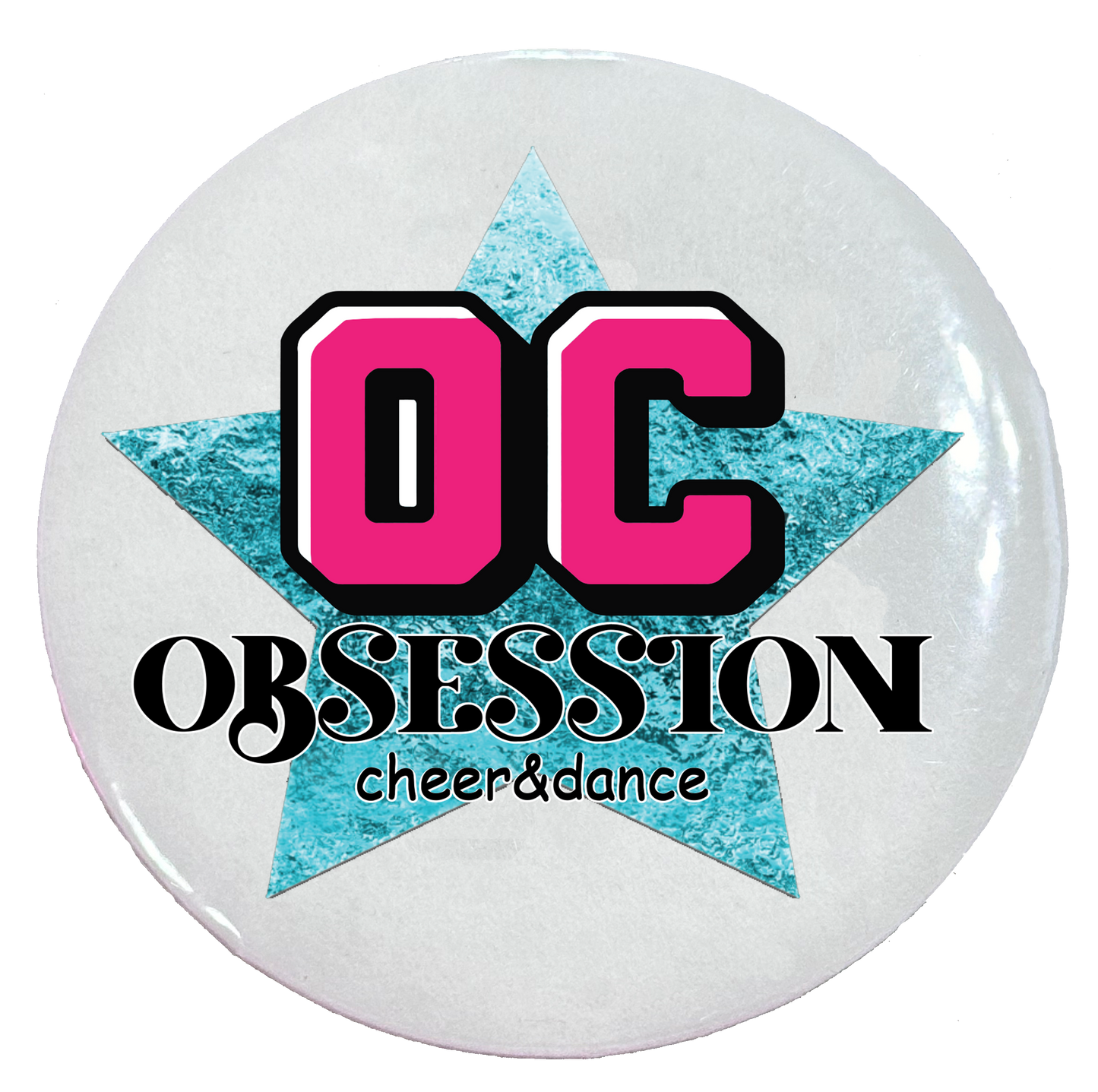 Obsession Cheer Spirit Button