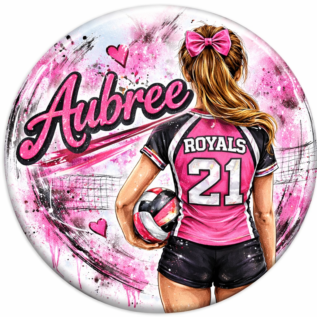 #12 Queen City Button