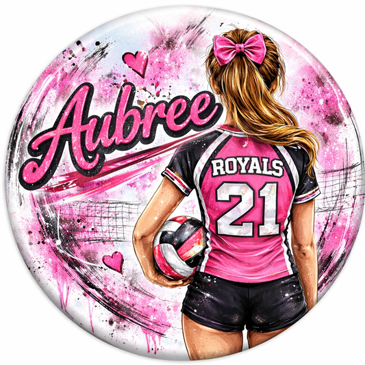 #12 Queen City Button