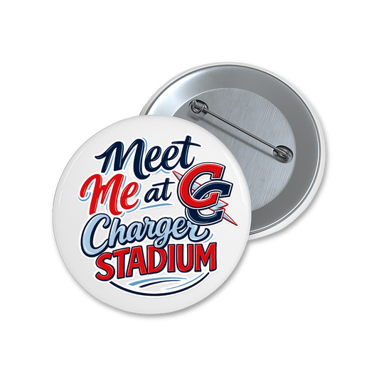 Meet Me at Charger Stadium Spirit Button