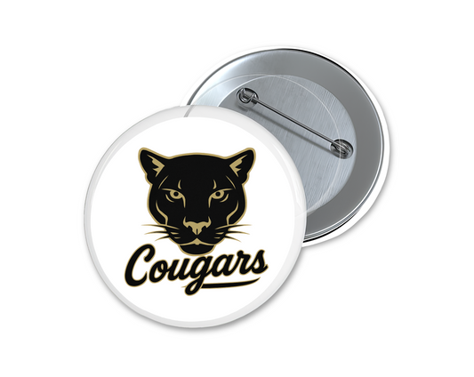 Cougars with Cougar Head Button