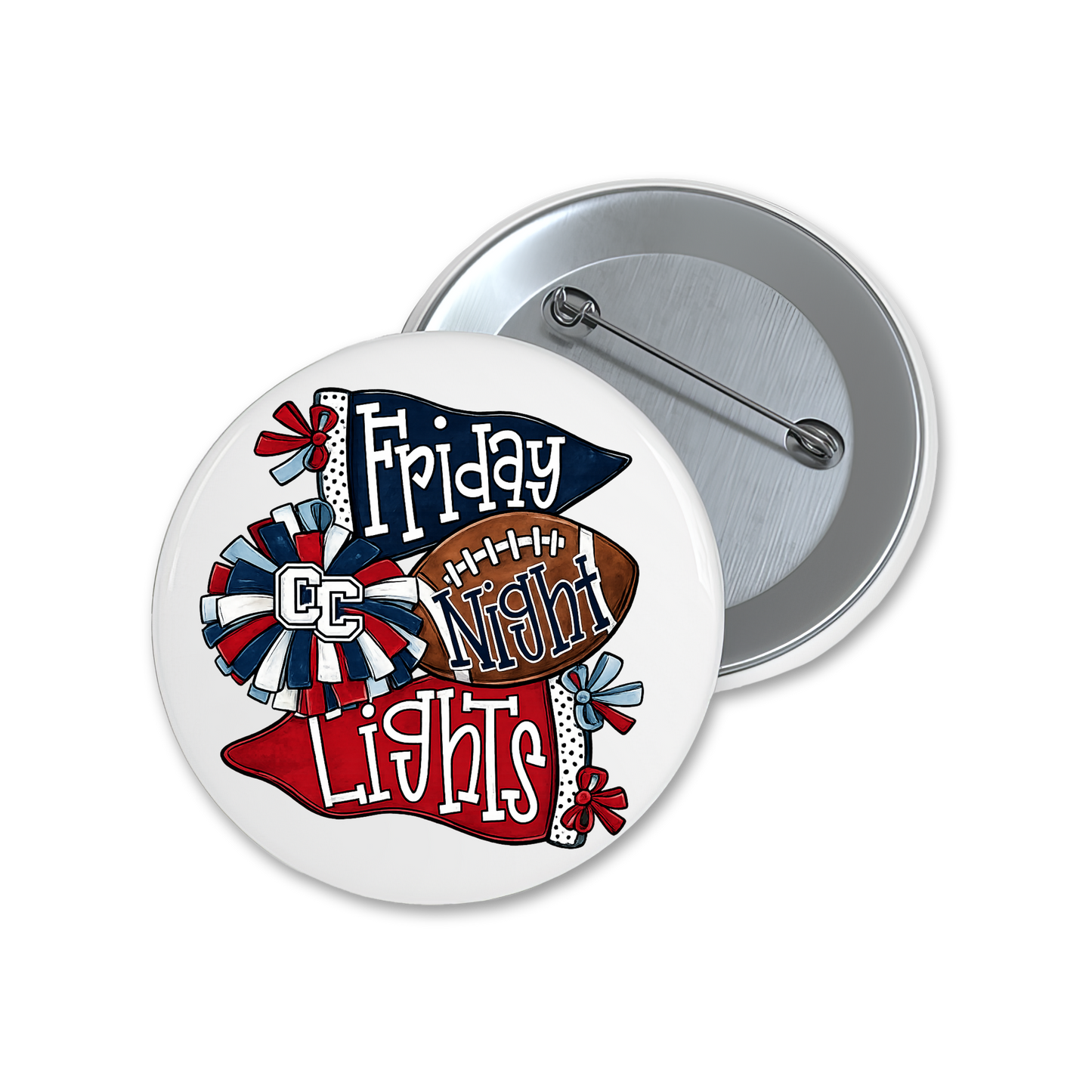 Friday Night Lights - Choctaw County Spirit Button