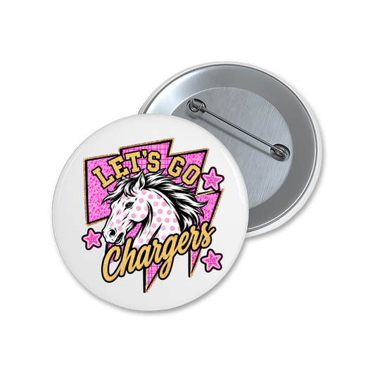 Let's Go Chargers Spirit Button