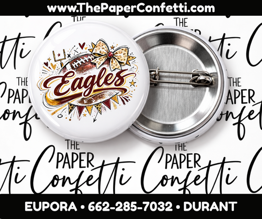 Eagles button (with maroon)