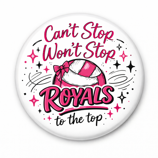 #18 Queen City Button