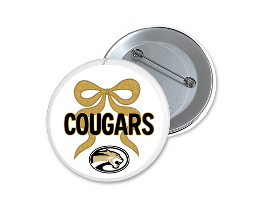 Cougars with Bow Button
