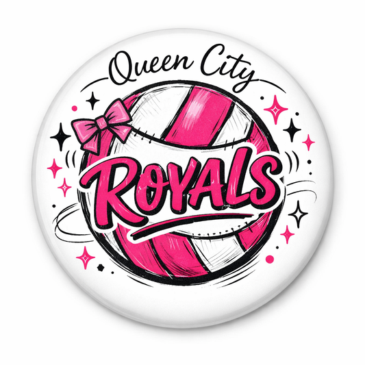 #20 Queen City Button