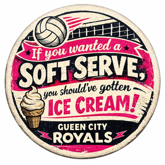 #10 Queen City Button