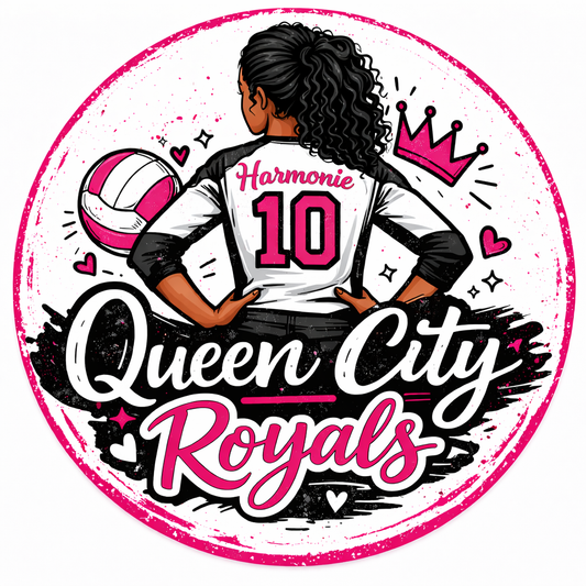 #23 Queen City Button