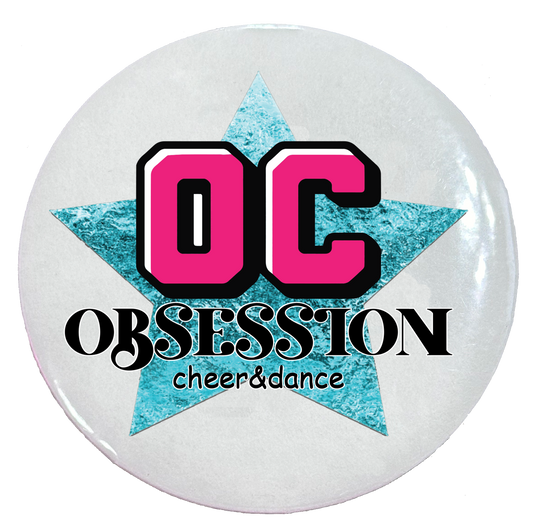 Obsession Cheer Spirit Button