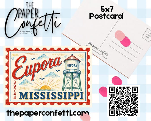 Eupora Stamp Postcards